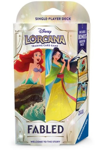 Disney Lorcana - Set 9 - Fabled - Starter Deck - ARIEL & MULAN