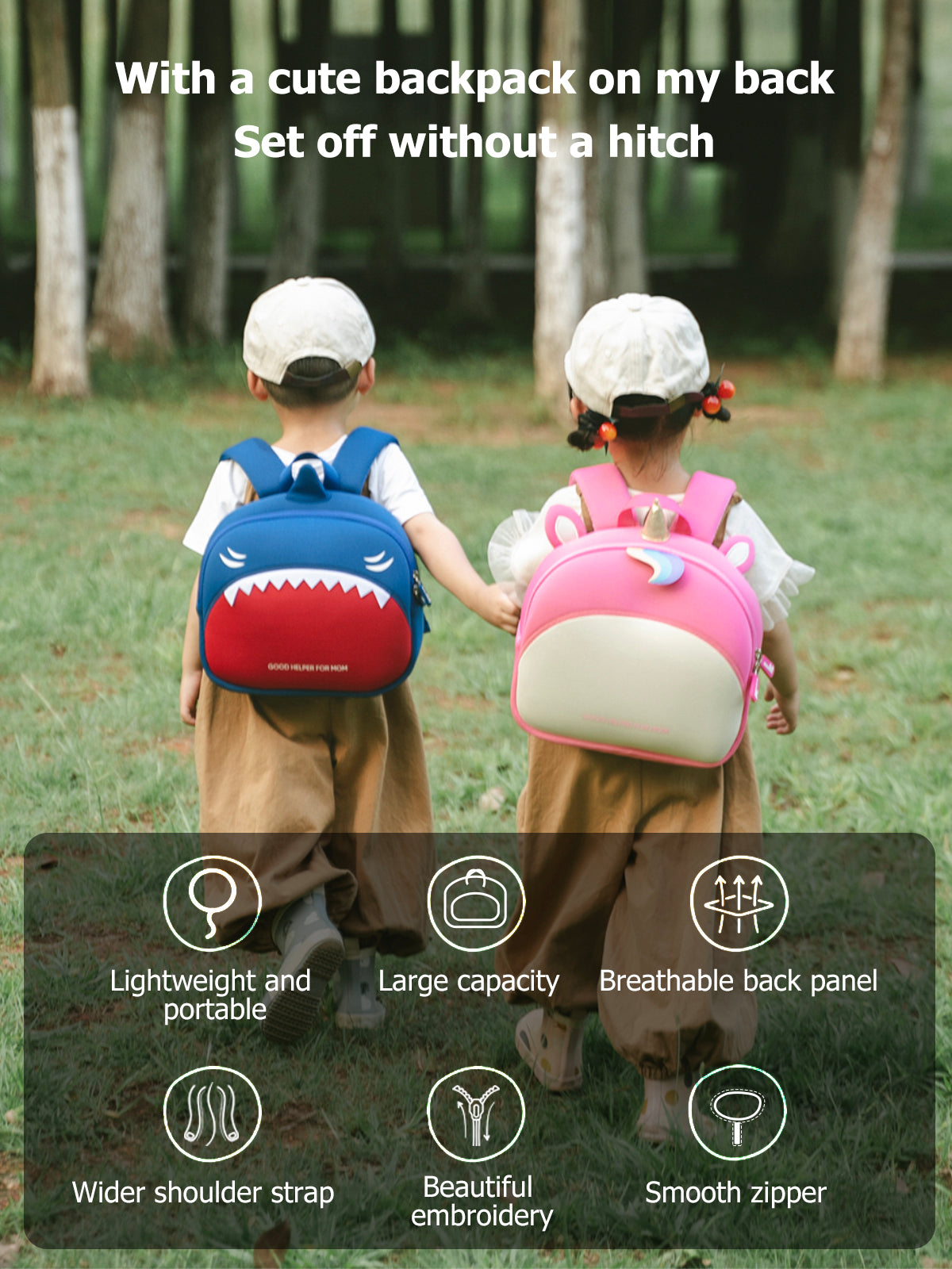 Animals Toddler Backpack