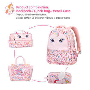 Pattern Print Primary School backpack