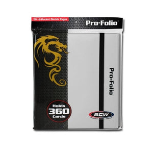 BCW Folio 9-Pocket Card Album 360-Card Capacity