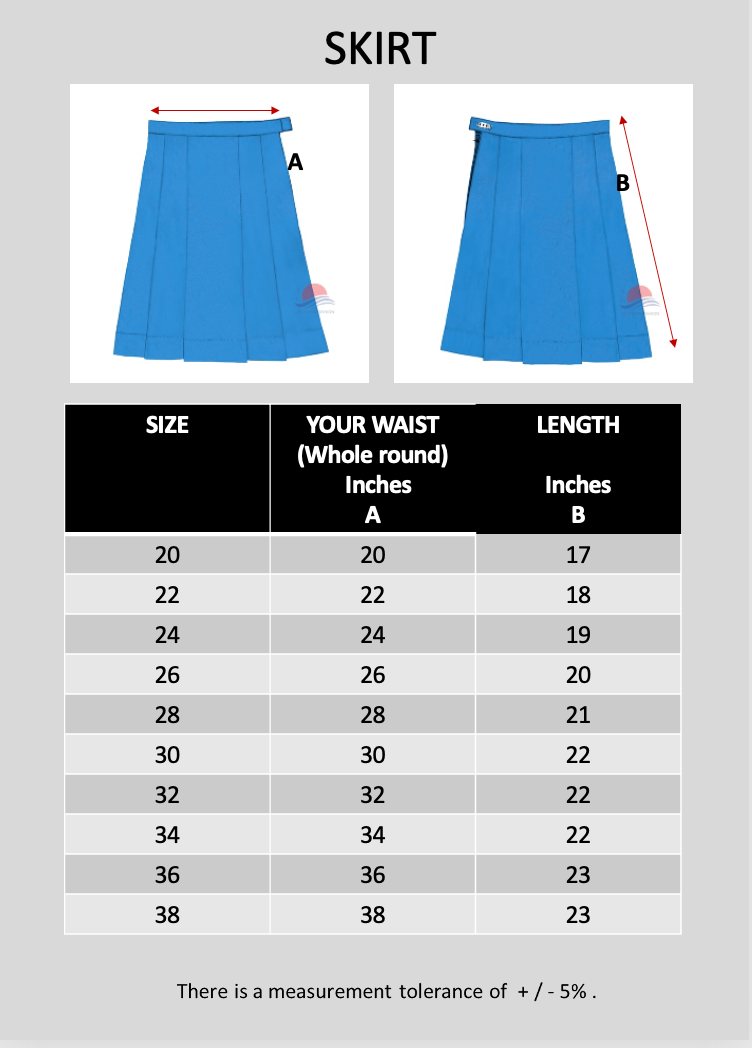 RSPS Girl's Skirt