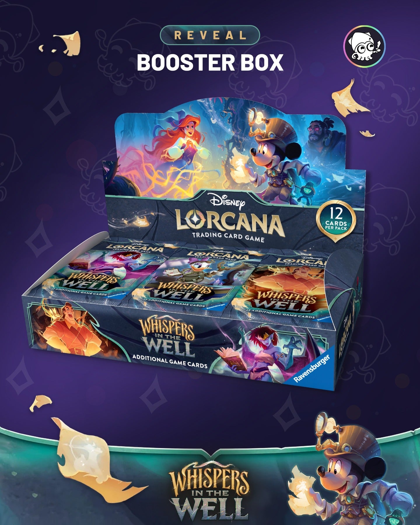 Disney Lorcana - Set 10 - Whispers in the Well - Booster Box