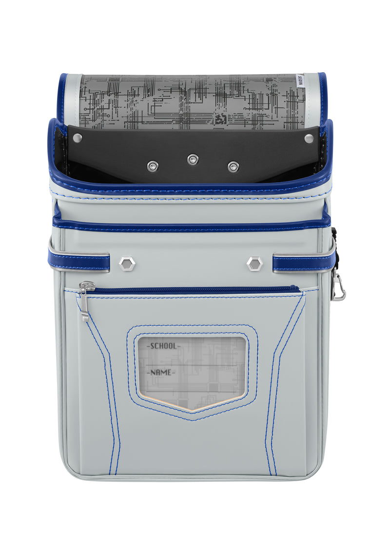 Mannish gray x Marine Blue Sugo-Karu Air Randoseru