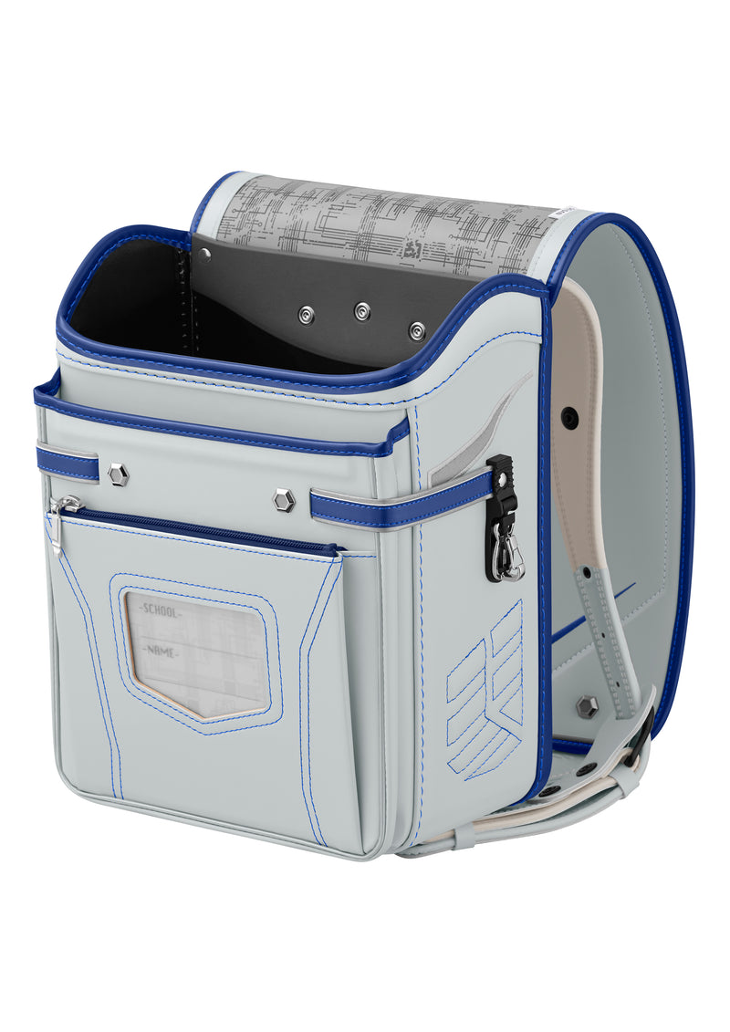 Mannish gray x Marine Blue Sugo-Karu Air Randoseru