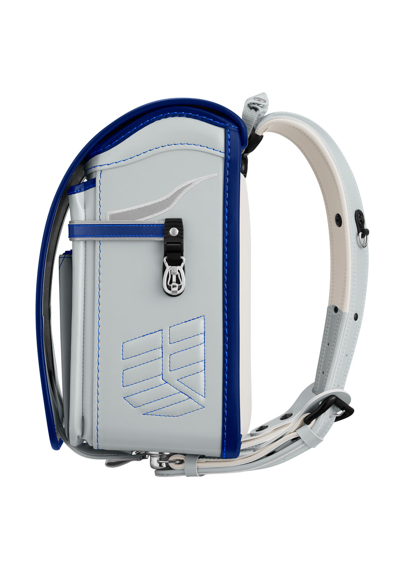 Mannish gray x Marine Blue Sugo-Karu Air Randoseru