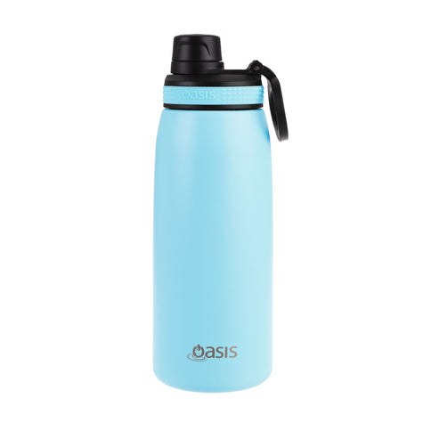 Oasis Stainless Steel Insulated Sports Water Bottle with Screw Cap 780ML (ISLAND BLUE)