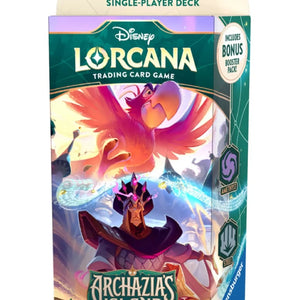 Disney Lorcana - Set 7 - Archazia's Island: Iago & Jafar (Amethyst & Steel) Single-Player Deck