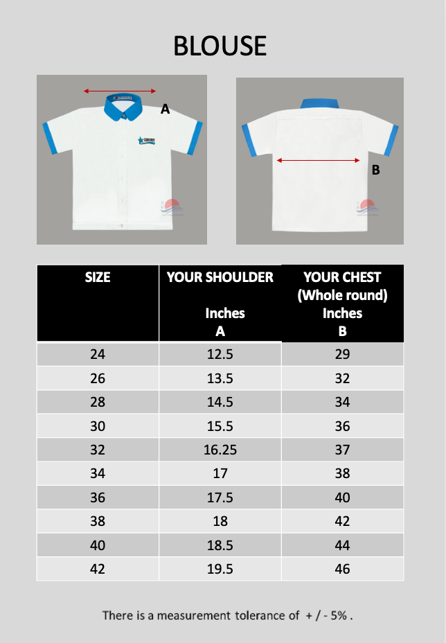 RSPS Girl's Blouse