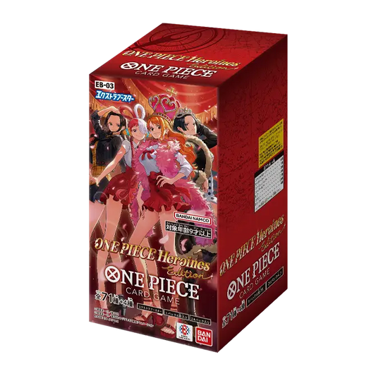 ONE PIECE CARD GAME EXTRA BOOSTER BOX Heroines Edition Japanese Ver [EB-03]