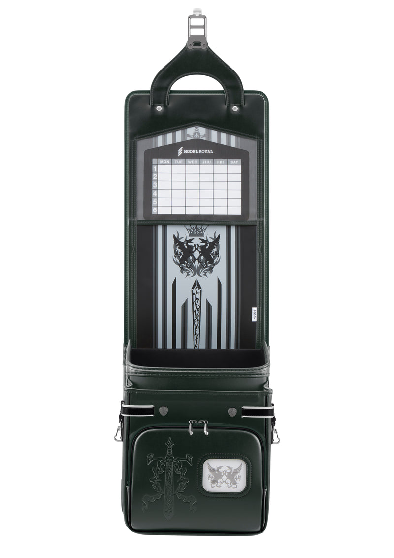 Forest Green x Black Model Royal Dragoon Randoseru