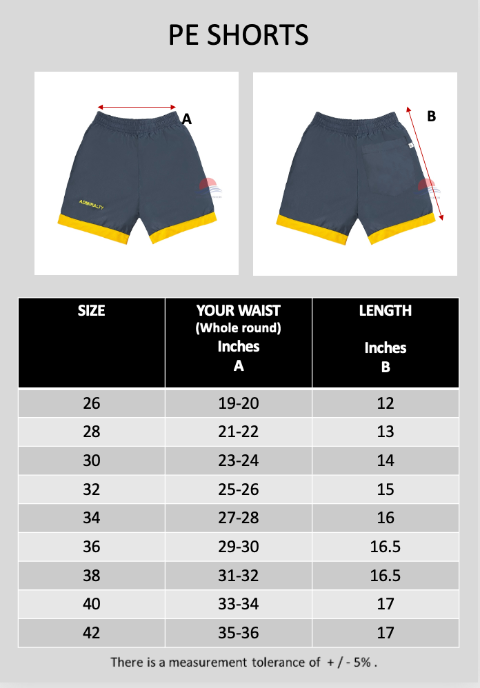 APS PE Shorts (Unisex)