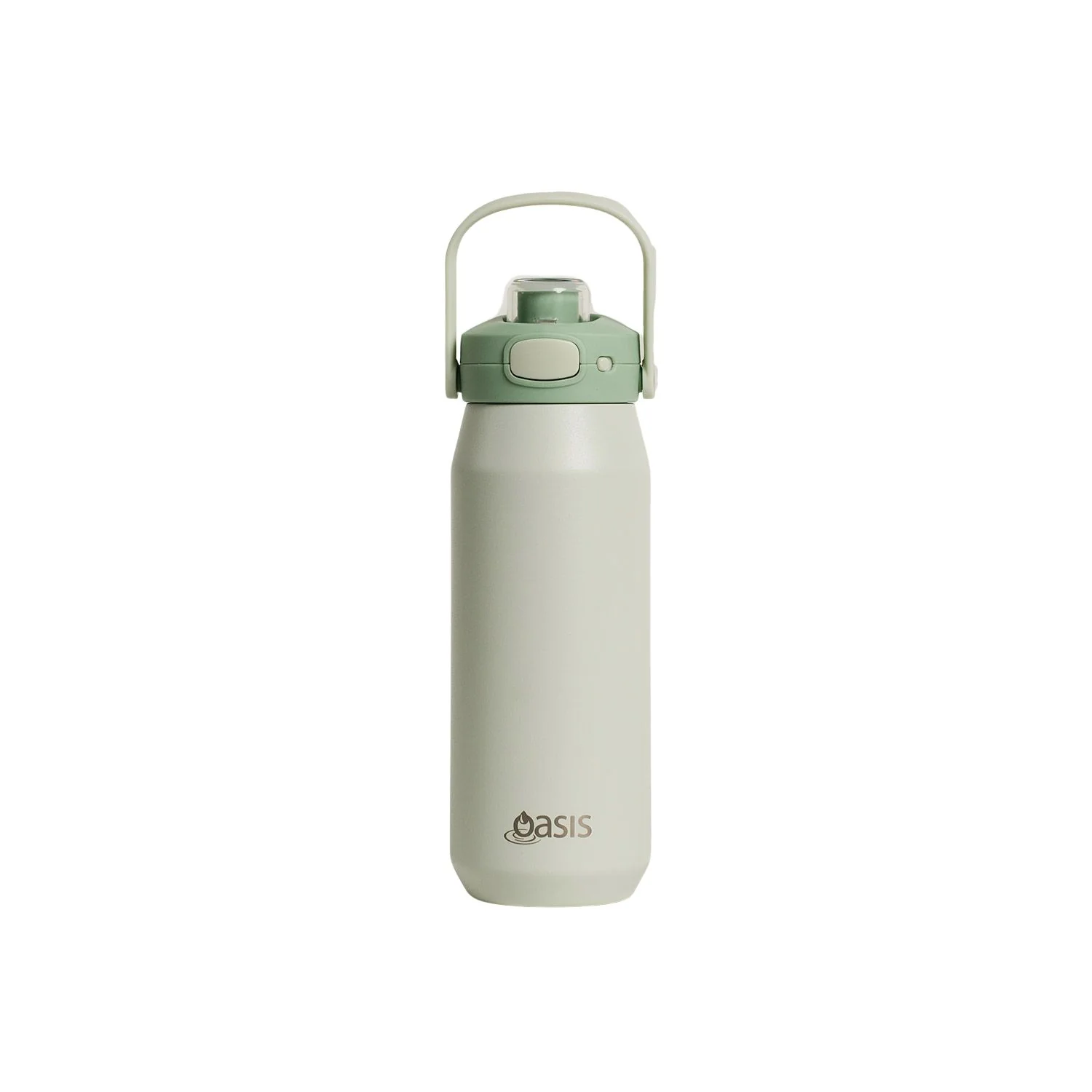 Oasis Ceramic Stainless Steel Triple Wall Capri Quick Release Drink Bottle 750ML